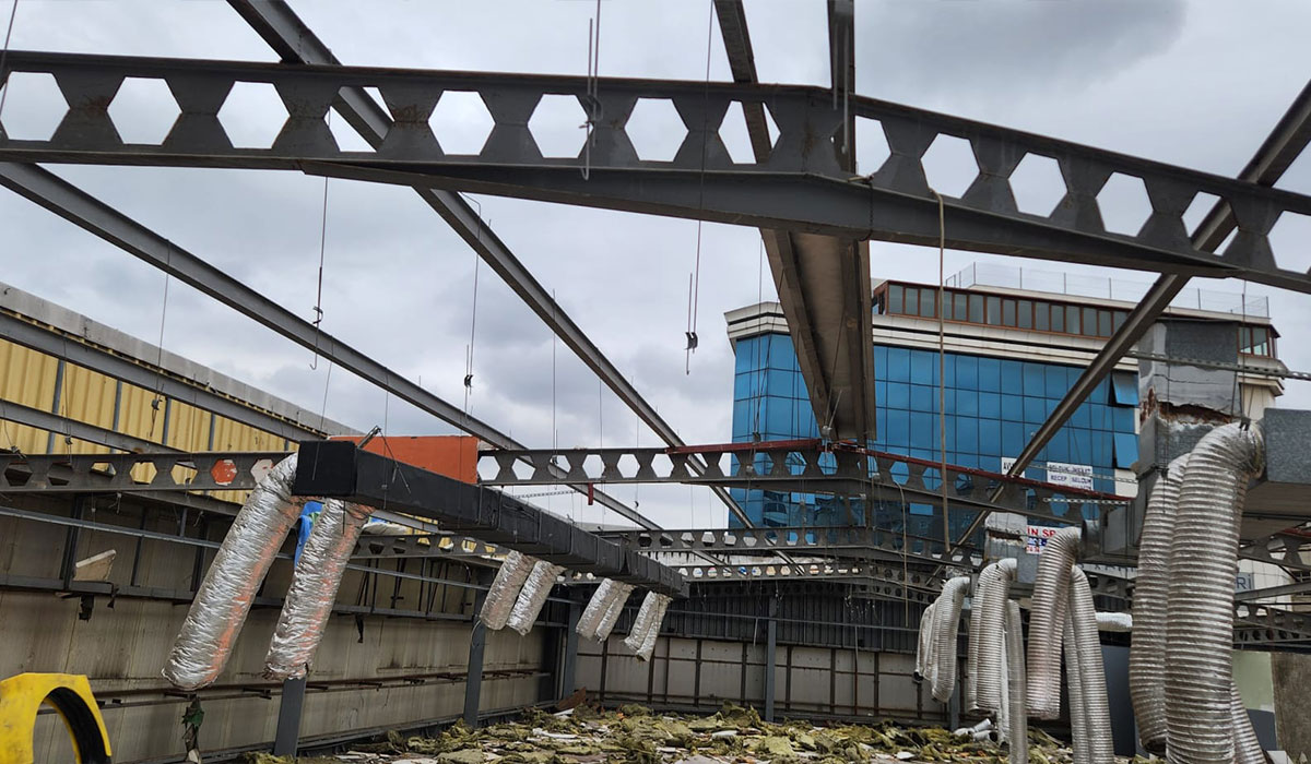 Çelik konstrüksiyon fabrika sökümü