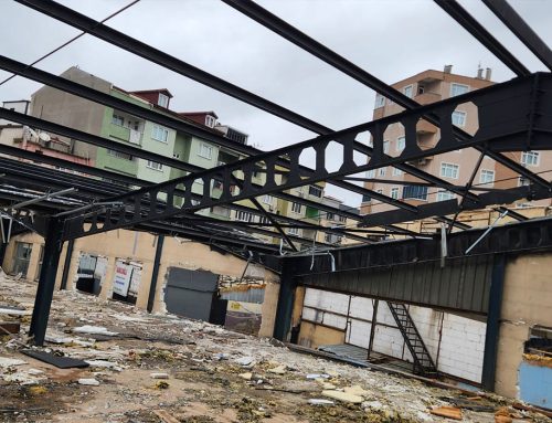 Çelik Konstrüksiyon Fabrika Yıkımı