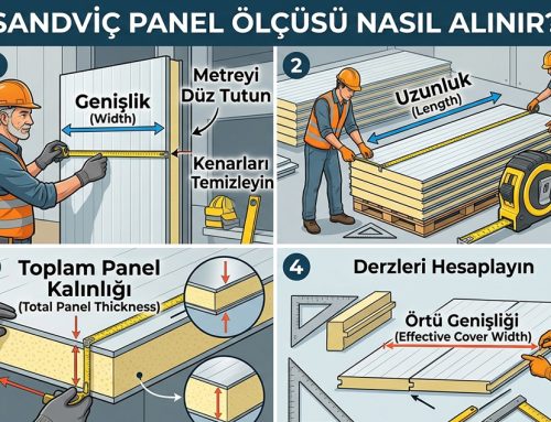 Sandviç Panel Ölçüsü Nasıl Alınır?